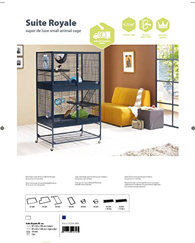 Amazon | 【ALLFORWAN'sLIFE】 SAVIC 飼育ケージ スイートロイヤル95cm